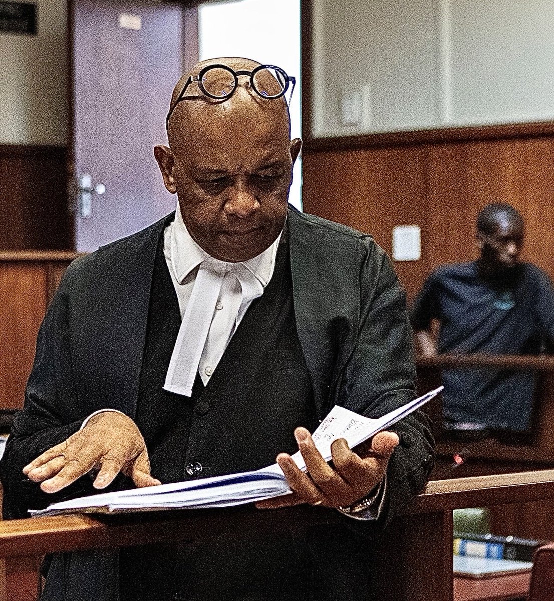 121Dockets's tweet photo. @_AfricanSoil Masemola will have to jump through a few hoops before charges may be dismissed.
He is charged with non compliance of fiduciary duties as an accounting officer. His chief financial officer is supposed to be next to him in the dock. Both is responsible for due diligence. https://t.co/lEqqfHL4GW