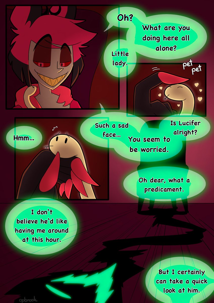 OpBrook's tweet photo. Midnight Sorrow (Part 2) 📻🍎
#radioapple #HazbinHotel #comic https://t.co/08o2OEd6Xx
