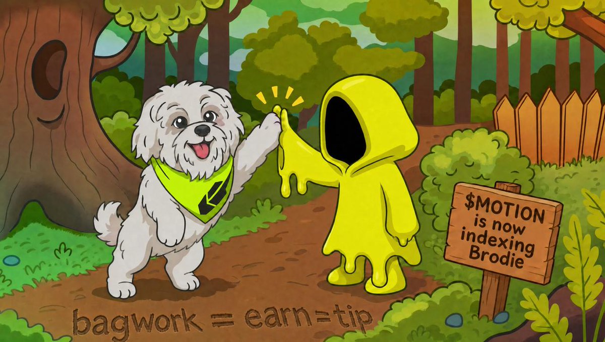 motiontip's tweet photo. Motion just added @BrodieHasFun bagworking to our social graph! its live rn on our app.

Brodie is THE DOG of 4663. They are a TOP community onchain.

It's easy. You bagwork brodie, earn points, get a tip allocation.

Come and check it out!
🐶Brodillions https://t.co/z79UiAbeHD