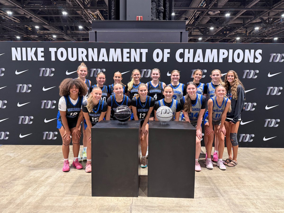 wilegends's tweet photo. CONGRATS to OUR LEGENDS 2029 State team🌟WINNING the @niketoc in a LEGENDS vs. LEGENDS Championship Final vs. OUR LEGENDS 2029 National👏5-1 Record for 2029 State🥇🏆4-2 Record for 2029 National Blue🥈DEVELOP📈CONNECT✊COMPETE😤#BeALEGEND https://t.co/WQFzDhlDAZ