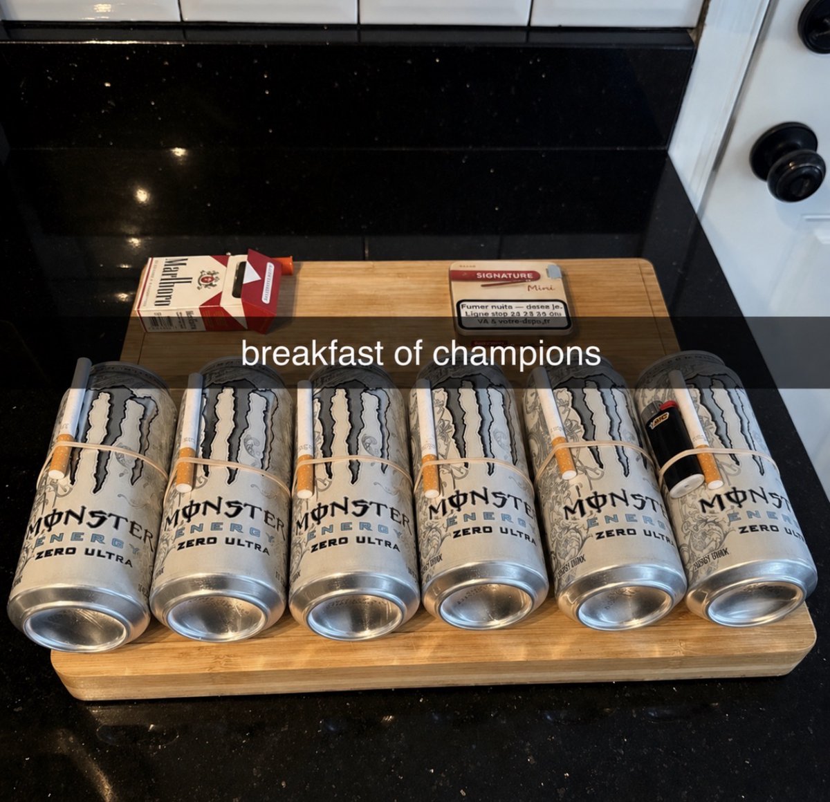 CigsMake's tweet photo. "Yea I meal prep" https://t.co/RcAV66c4WK