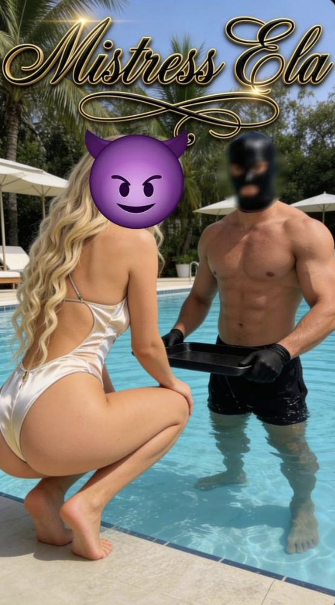 MistressEla35's tweet photo. Start your daily routine... worship me and pay your tribute! https://t.co/4ln5uroY8y