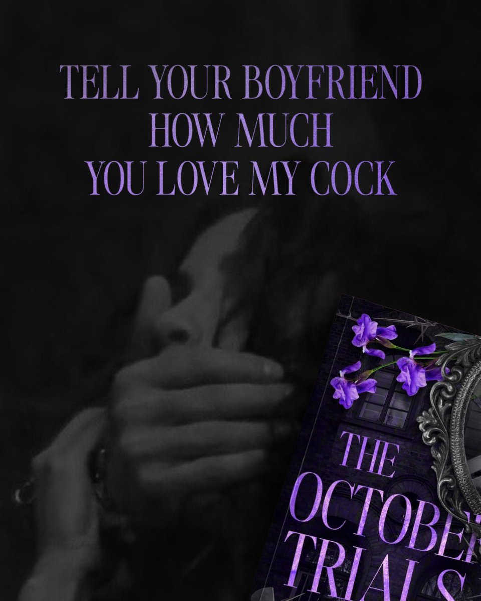 giannabauthor's tweet photo. 📖 𝗧𝗛𝗘 𝗢𝗖𝗧𝗢𝗕𝗘𝗥 𝗧𝗥𝗜𝗔𝗟𝗦
A dark halloween romance

𝗣𝗥𝗘-𝗢𝗥𝗗𝗘𝗥𝗦 𝗔𝗡𝗗 𝗔𝗥𝗖 𝗦𝗜𝗚𝗡𝗨𝗣𝗦: https://t.co/TuXfOwiNlt

#booksbooksbooks https://t.co/r2uRCAHlai