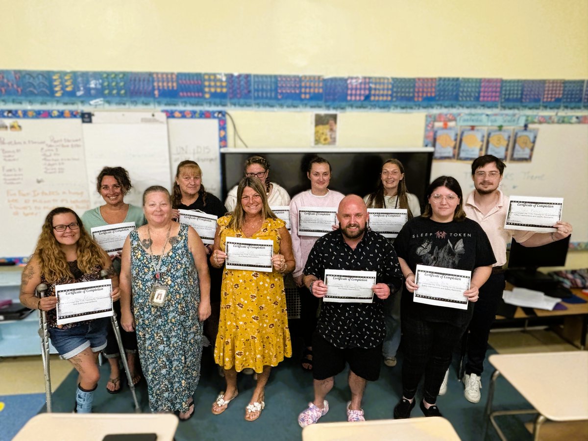 BerlinCSD's tweet photo. A continuing education opportunity took place at Berlin Elementary last week and continues this week for BCSD staff members who regularly engage in crisis prevention and management. Learn more here https://t.co/WtLpIZxlJy https://t.co/teoXTo6G63