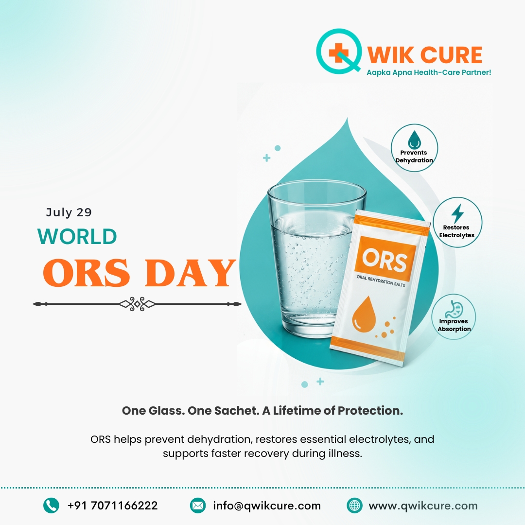 Qwik_Cure's tweet photo. Hydration can save lives! 💙
ORS helps replace lost fluids and electrolytes, making it a simple yet effective solution to prevent dehydration.
Stay hydrated. Stay healthy. Spread awareness.

#ORSDay #StayHydrated #PreventDehydration #HealthAwareness #QwikCure https://t.co/DzS4ngDoTn