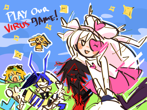 Noreemii's tweet photo. ❖ I create some designs and art for our entry game for the 2026 GMTK game jam!!! 🎮✨ 

Give it a try! ^^ 💖✨
🔗Game: https://t.co/4F22hQQ2pw https://t.co/WrzNvGPYRU