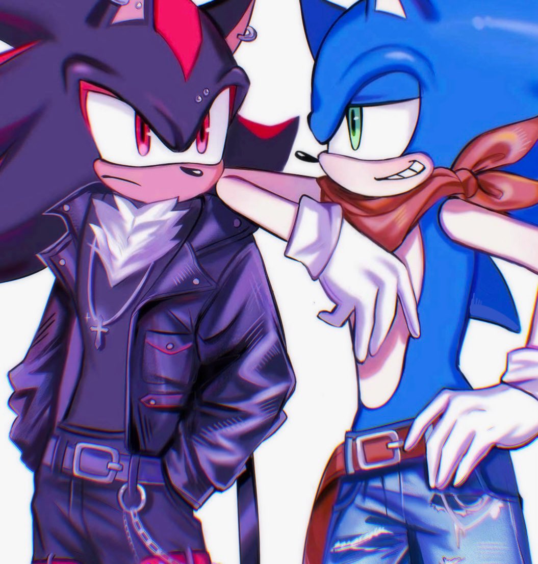 AinePearl05's tweet photo. Wanna race?

#sonadow #shadonic https://t.co/aMZkeeHPHV