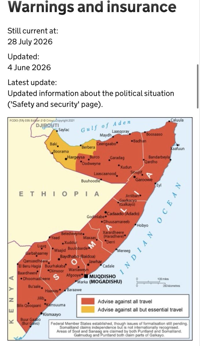 lucyjaynewhite1's tweet photo. UK Foreign Office “advises against travel to Somalia due to the threat from terrorist groups & continuing violence.”

Somalia is not dangerous due to its geography, but its people.

So, why does our Gov allow Somalis to come here & give 72% of them social housing at the expense of British taxpayers?

There is absolutely no need for 68 IQ Somalis to be in England.