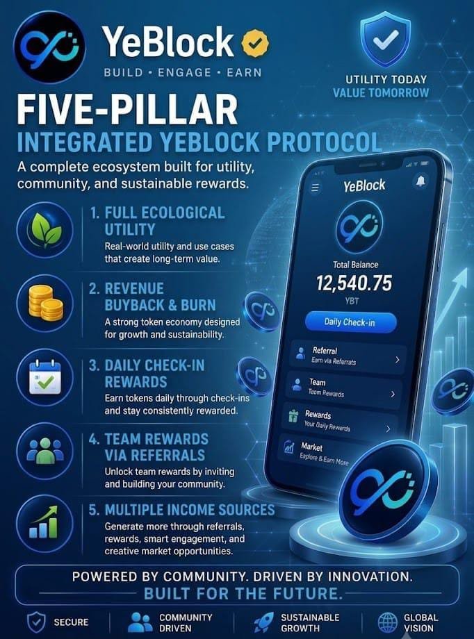 RubiMigration's tweet photo. 🚀 Start Mining YEBLOCK Today!

✅ Verify your email (check Spam for OTP)
⛏️ Mine every 24 hours
🎯 Join early and start collecting tokens.

Next month will be start selling buying local market
🔗 https://t.co/ujwJA26Hmz

📎 Referral Code: BZ2W6Z3

#YEBLOCK #Crypto #Mining #Web3 https://t.co/6RXtn7YdGD