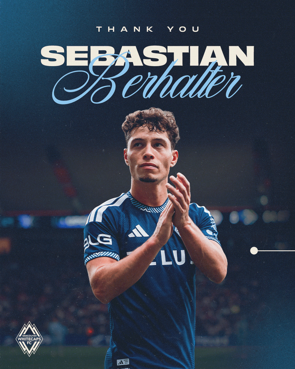 WhitecapsFC's tweet photo. 𝐎𝐮𝐫 #𝟏𝟔. 🌊

167 appearances. 20 goals. 34 assists.
The numbers speak for themselves, but it was also your heart, your character, and your commitment to this club that made you special. https://t.co/Yg7ozmiXn2