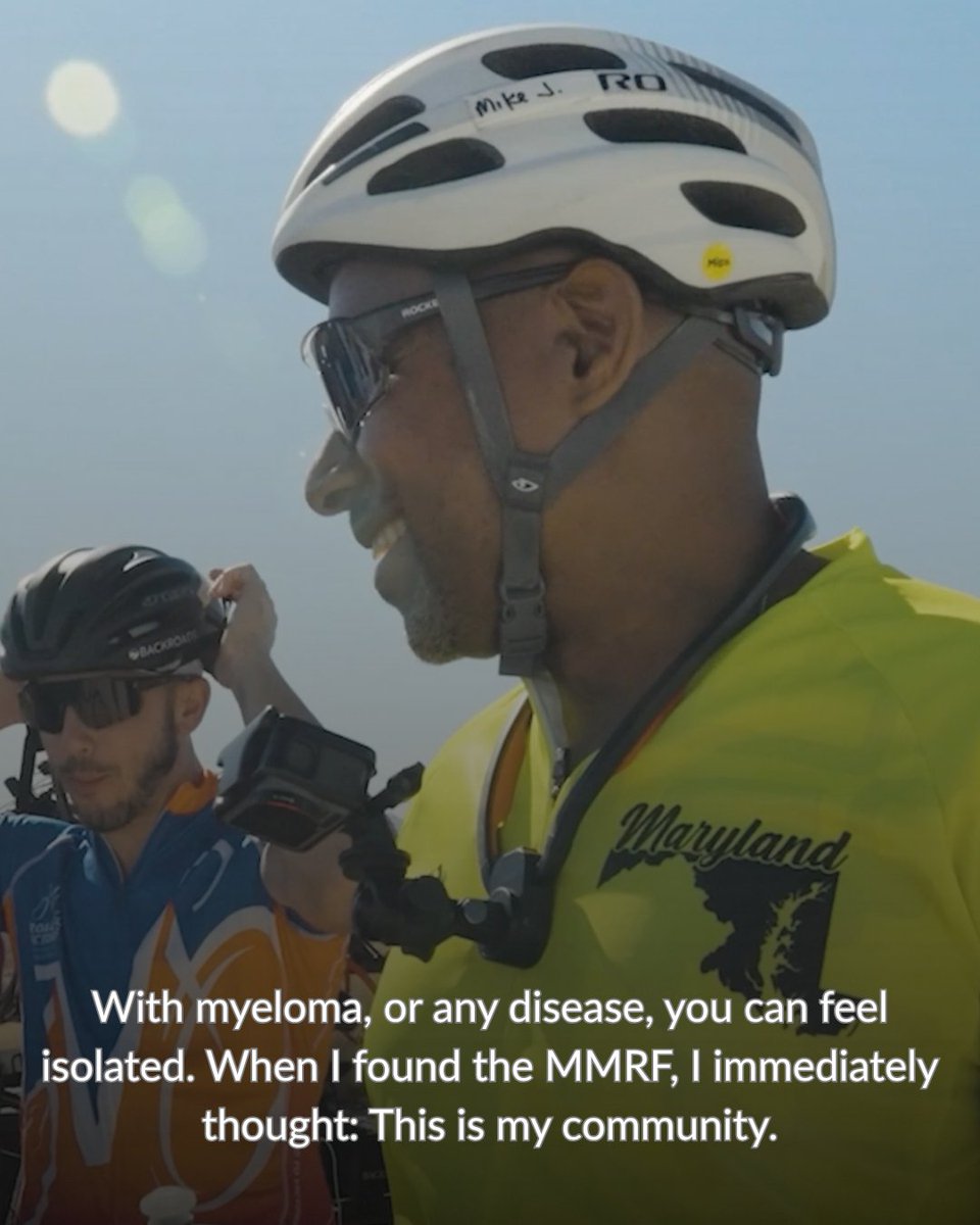 theMMRF's tweet photo. Three years ago, Mike Cullen Johnson was blindsided by a multiple myeloma diagnosis. Now he's in remission and raising funds for other myeloma patients.

Read more about Mike's story: https://t.co/9w04R9oevM https://t.co/wCdcWPYxXs