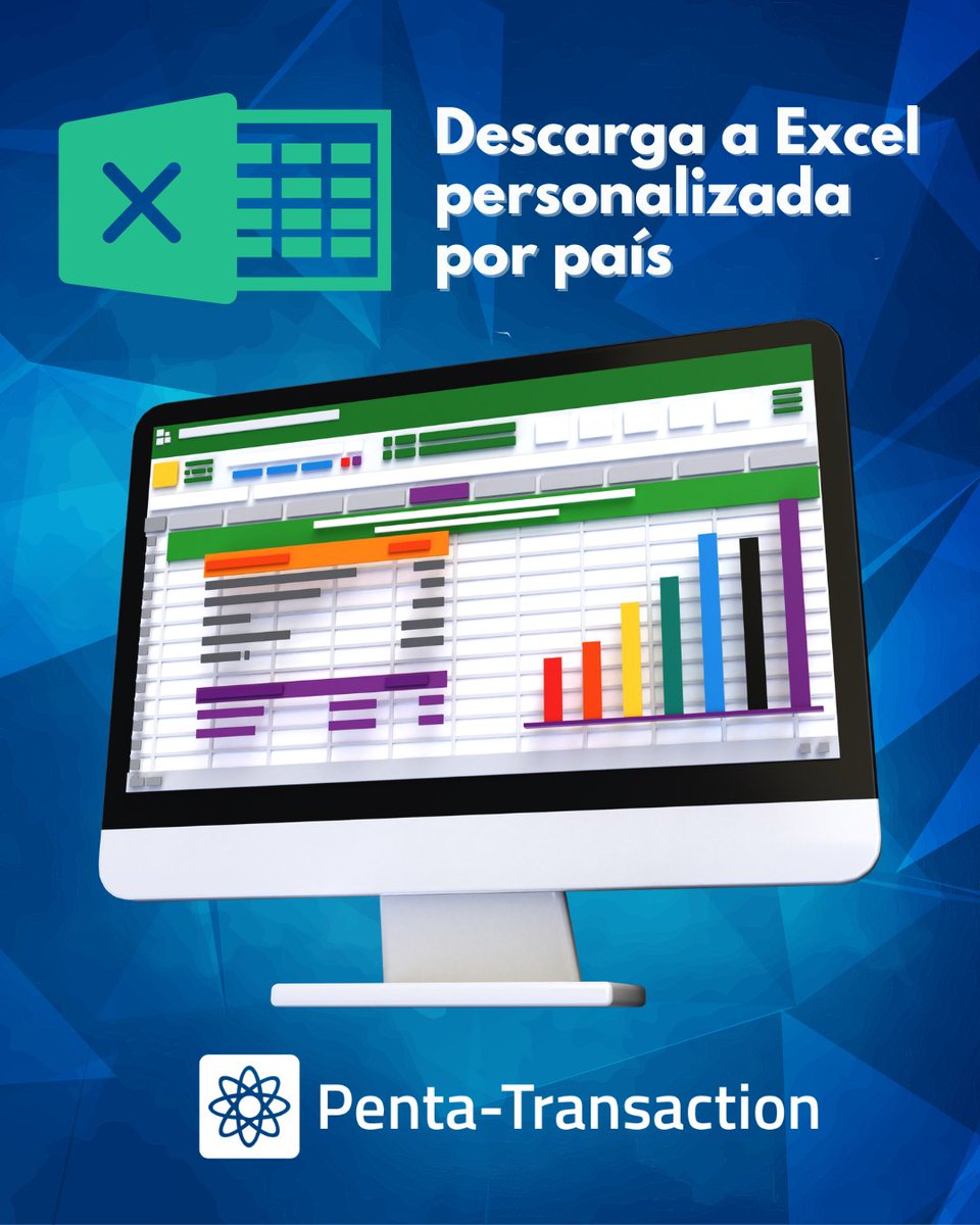 PTransaction's tweet photo. 📗 Descargá tus reportes personalizados por país en Excel.

🧑‍💻 Conocé otra de las funcionalidades de @PTransaction que mejora la visualización de tus búsquedas.

➡️ Solicitar DEMO gratis: https://t.co/a7FrIMhwGn https://t.co/Ws4oY6DqtQ