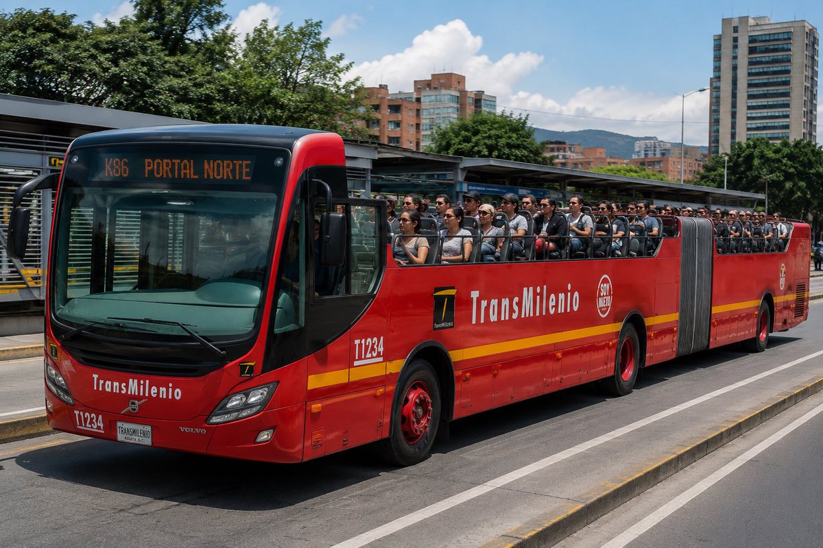 bbc0327's tweet photo. Con este calor en Bogotá Y @TransMilenio 
Ya deberan estar pensando en el transmilenio descapotable 😝 no?
@Bogota @SectorMovilidad https://t.co/iqfVNl7v8K