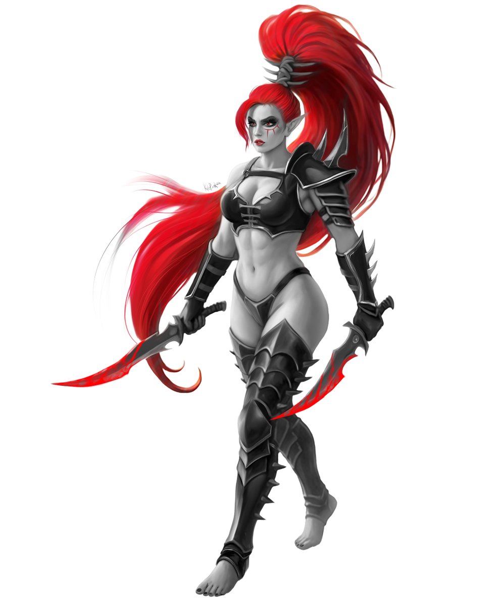 KylePunkArt's tweet photo. Lelith Hesperax https://t.co/FWqJvc0Q1G