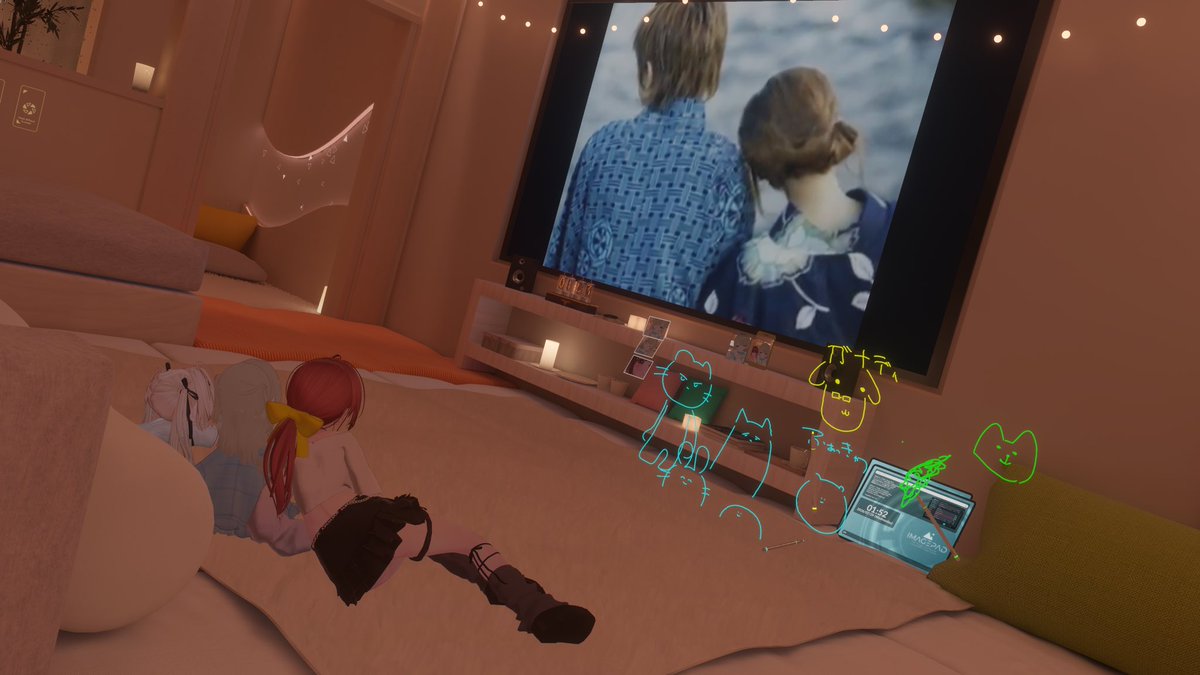 vr_knu's tweet photo. 今日も楽しかった!!
おやすみなさい🐑..💤
#VRchat https://t.co/C9XJuzZFFY