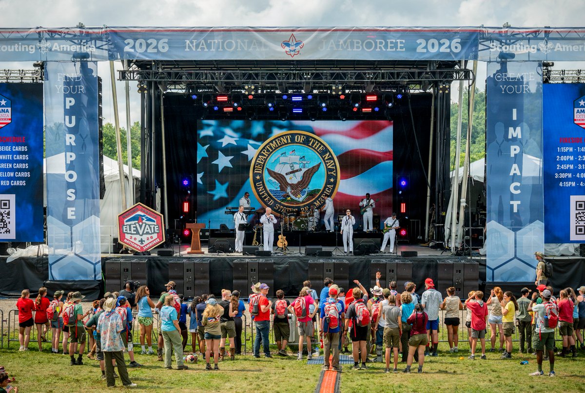 USNorthernCmd's tweet photo. The 2026 National Scout Jamboree is officially underway! 

Through U.S. Army Western Hemisphere Command (@USArmyWHC) and joint-agency task forces, USNORTHCOM is proud to provide essential planning, medical support, communications architecture, and civil-military liaison capabilities to help secure this premier youth event.

#Jamboree2026 #USAWHC #CivilSupport #DSCA #AlwaysReady #ScoutingAmerica @DeptofWar @WVNationalGuard