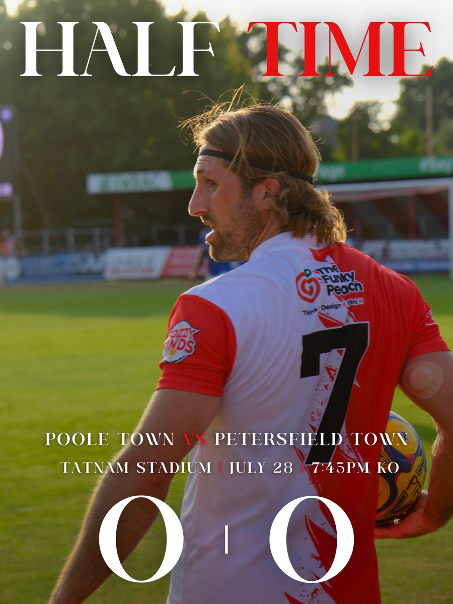 PooleTownFC's tweet photo. We go into the break goalless.

#COYD🐬 https://t.co/lFePb0soOt