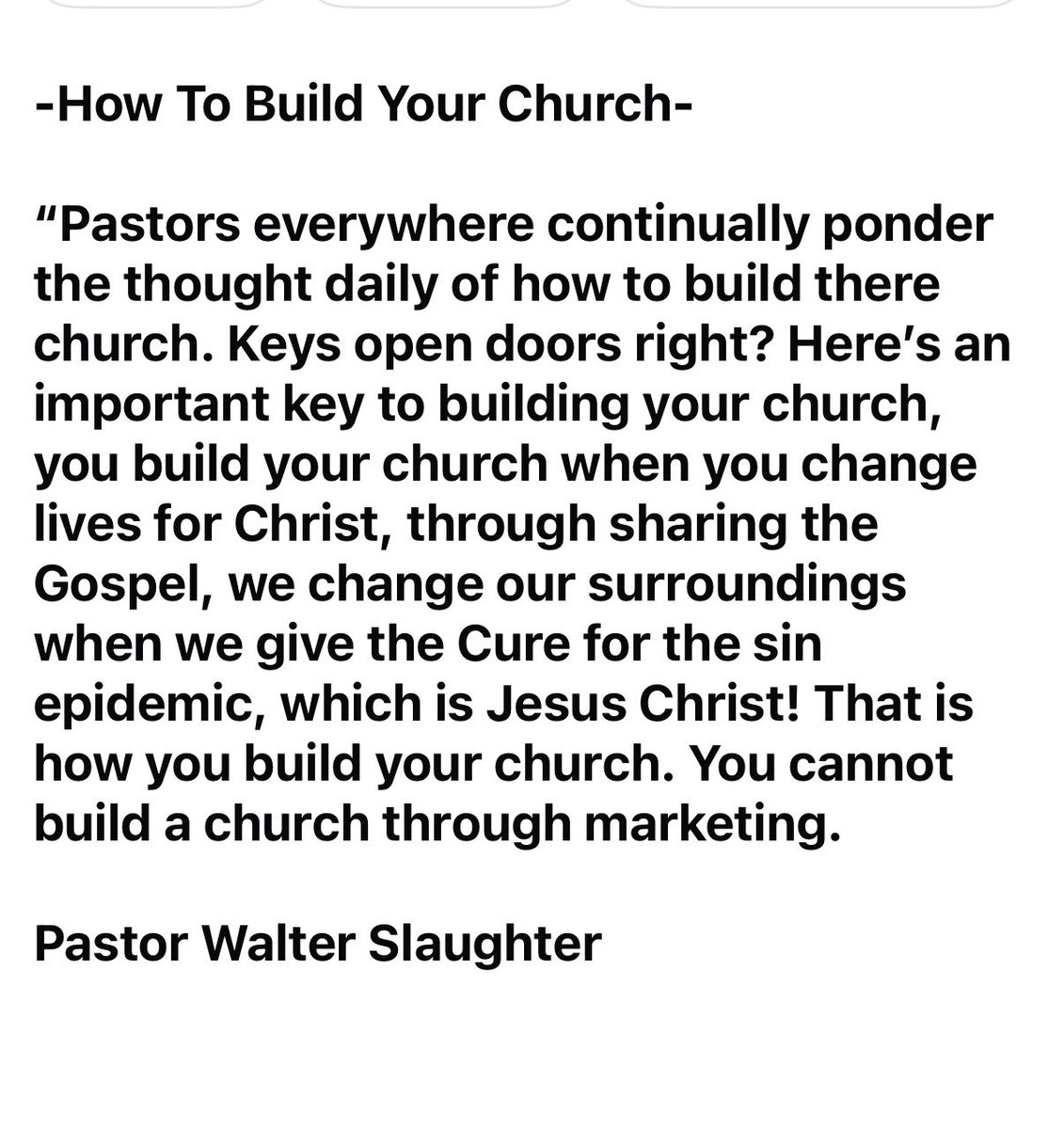 WalterBible's tweet photo. -How To Build Your Church-
#pastor #church #ChristianLeaders https://t.co/7f0xD6r69w