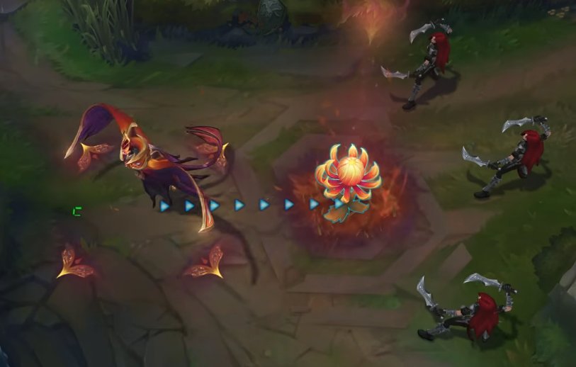 BessWisty's tweet photo. No, Zyra!!!!! Don't look at Faerie Court Bel'Veth Passive and Ult!!!! https://t.co/LQs8sHDfW3