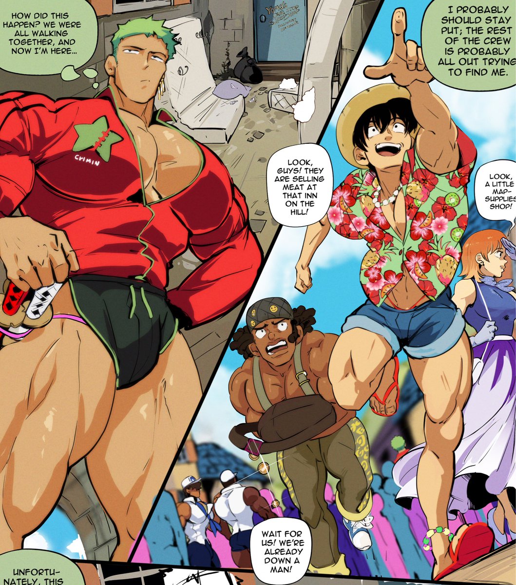 hotdodoido's tweet photo. the Zoro mini comic will be done for the 10 dollaaa tiiier either next week or the one after 🥰 https://t.co/pBCJMhItCs