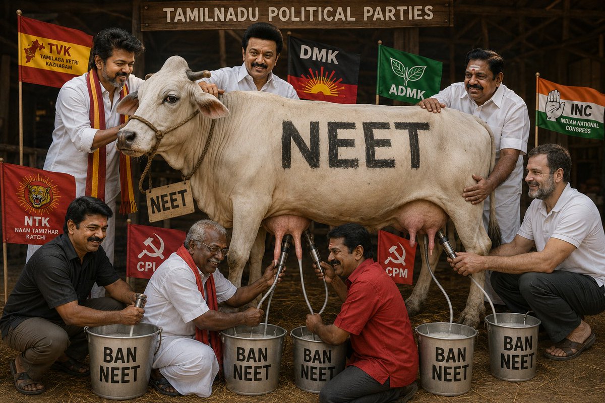 Pravin5002's tweet photo. As always the hot topic of NEETBAN has washed away from my TL...hmm https://t.co/L7stDNawYr