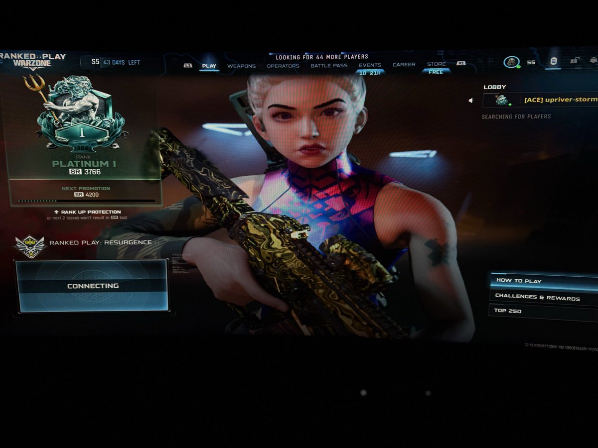 UpriverStorm's tweet photo. Need a Ranked player βΌοΈ
#callofdutyranked #upriverstorm #Callofduty https://t.co/S55MBAy5Ox