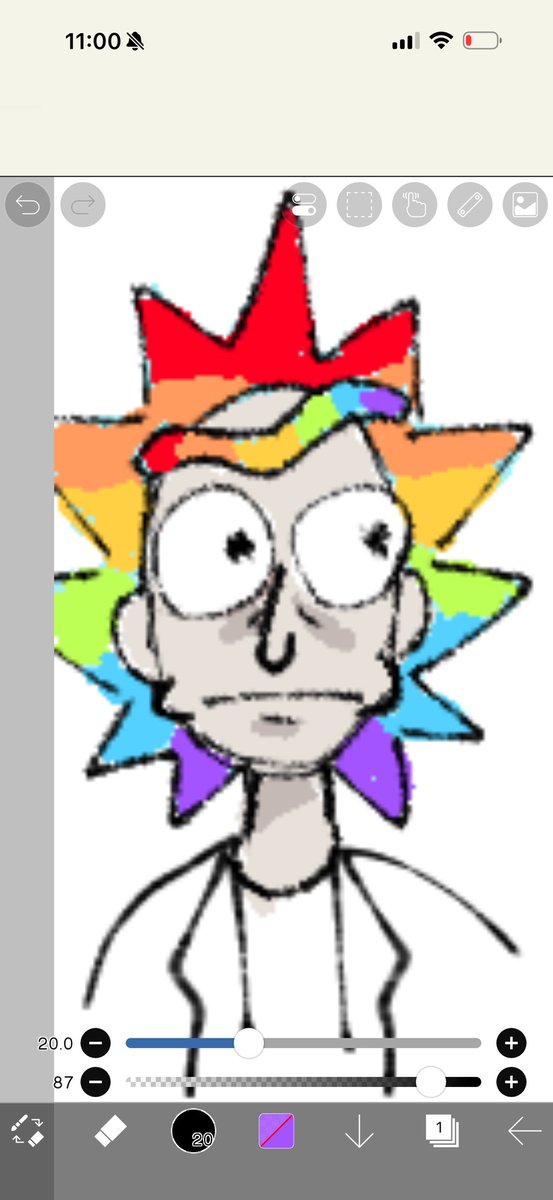 DoritoChipOnFlo's tweet photo. Some random Rick doodles / sketches X3 (and prime Rick) #rickandmorty https://t.co/tzJr4JSDGq
