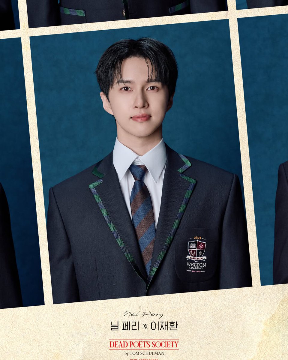 6vixxschedule's tweet photo. 🌟 오늘 
[#이재환 #켄] 연극 죽은 시인의 사회
닐 페리 역

장소: 대학로 NOL 씨어터 우리카드홀
시간: 26년 8월 8일 (토) PM 7:00 

#빅스 #KEN #VIXX @jaehwany0406 https://t.co/mhxrhC6Dc4