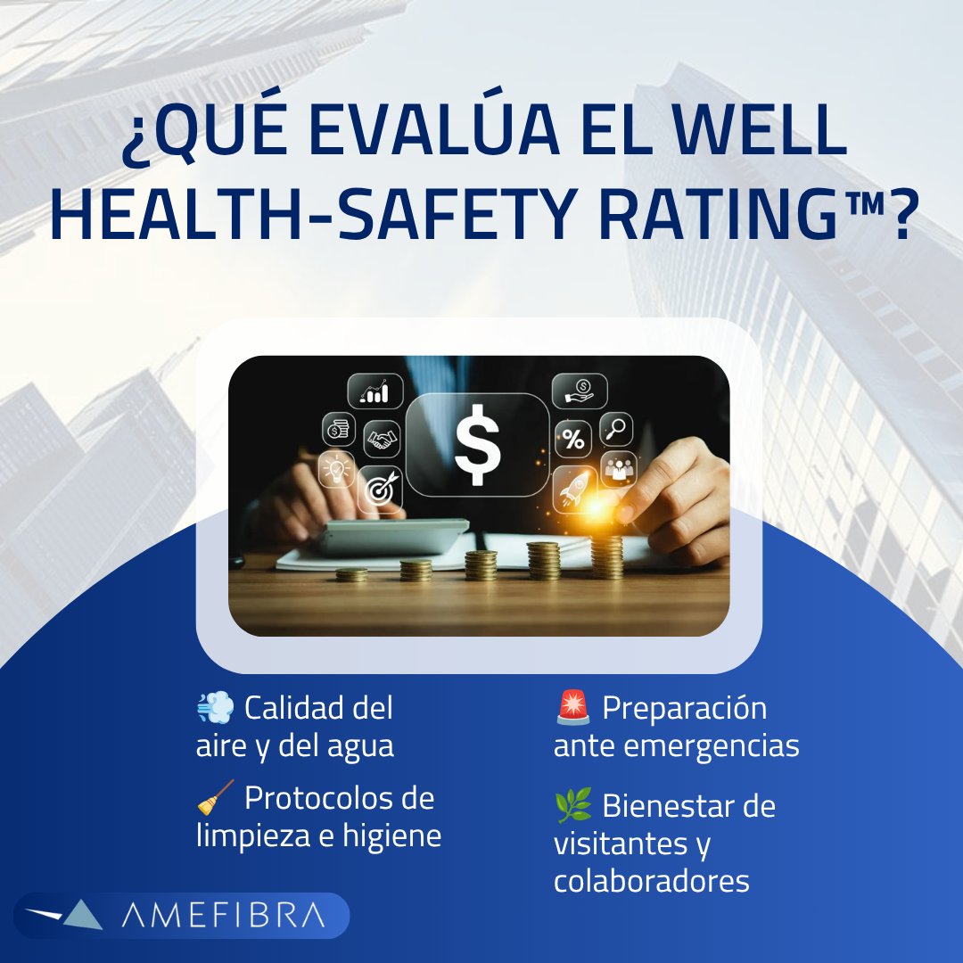 AMEFIBRA's tweet photo. El WELL Health-Safety Rating™ no es decorativo — evalúa aire, agua, higiene, emergencias y bienestar real de los espacios. 🌿

La Perla de FibraShop en Zapopan acaba de obtenerlo. Primera vez para un centro comercial en México.

#FIBRAs #AMEFIBRA #FibraShop https://t.co/zu7B9RzBTU