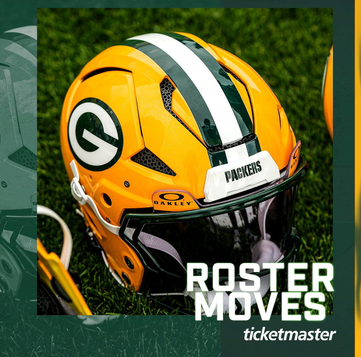 packers's tweet photo. Packers announce roster moves