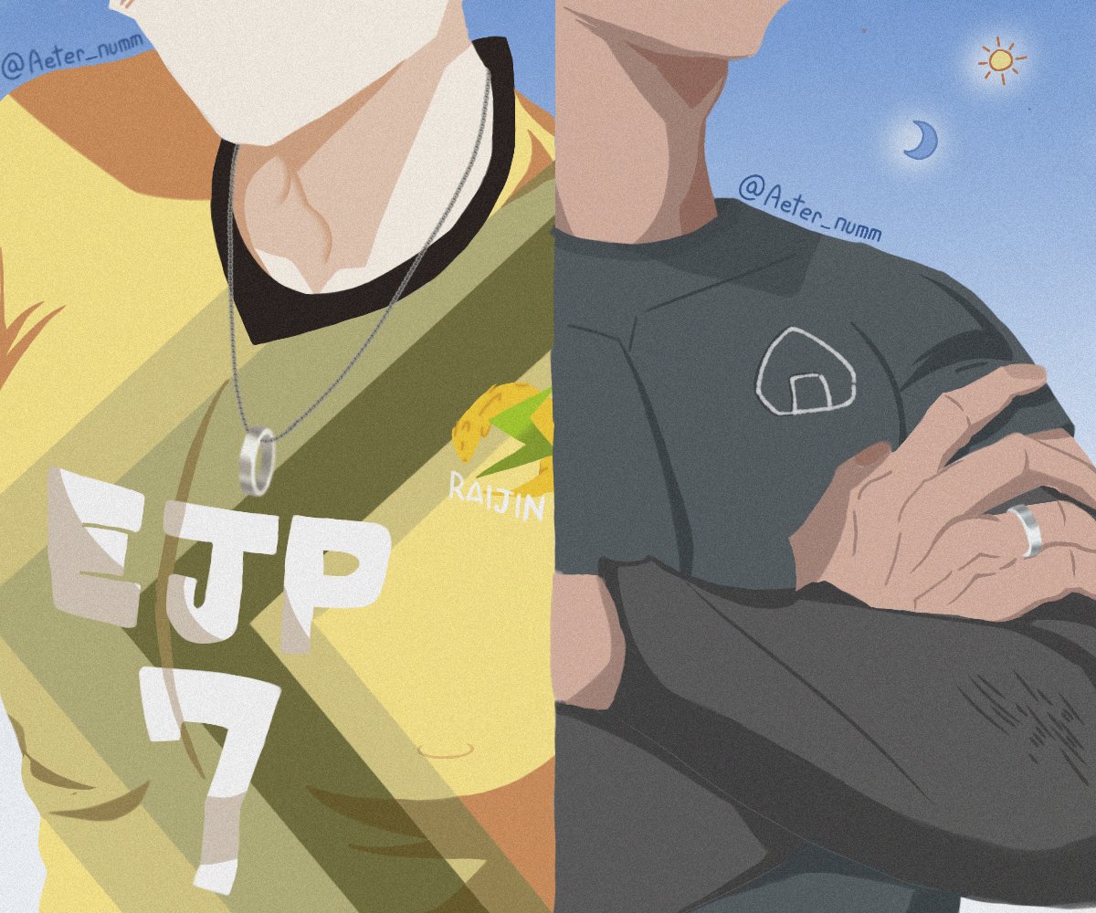 Aeter_numm's tweet photo. #sunaosa casados 🦊💍

#haikyuu #osasuna https://t.co/Gbp1LeiUqu