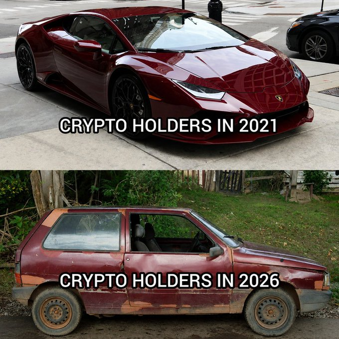 cyroglobal's tweet photo. Crypto isn't a sprint. It's a test of conviction.

2021: "This is it, we made it."
2022: "It's over, we're done."
2024: "Wait, we were actually building?"

The ones who won weren't smarter.
They just didn't check the price.

#cyro #CryptoMarket #Cyptogem https://t.co/7vjMt5FLOG