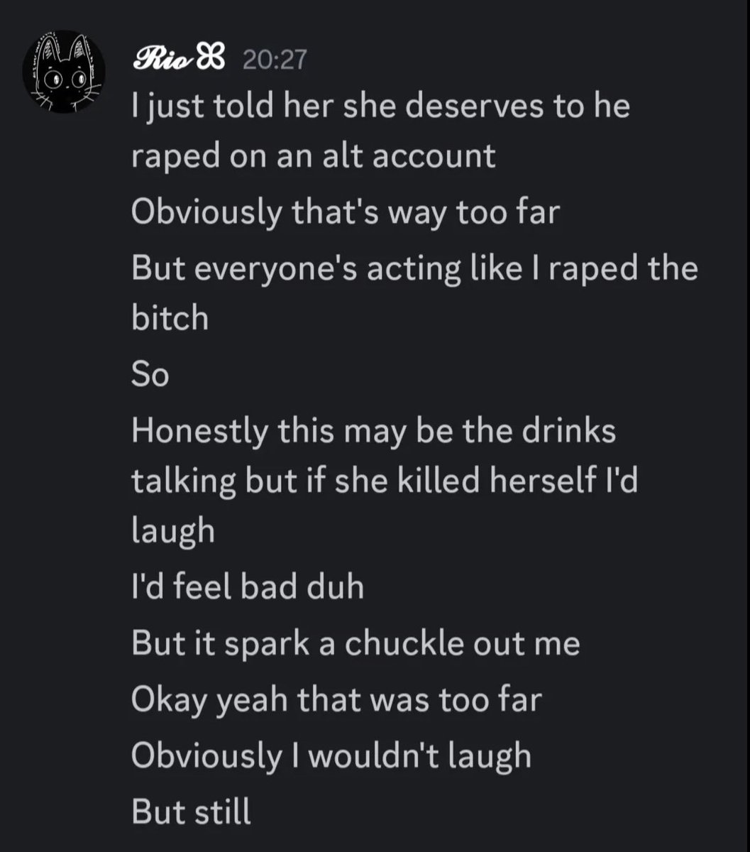 Pidove_The_Pdev's tweet photo. I know most of you guys don’t go to DCYT if you could please go over and report @//Wow_what_a_name who has threatened to kill themselves, sent death and rape threats, got multiple people to/almost commit, and has continually harassed a minor over ROBLOX https://t.co/R74747OFgf
