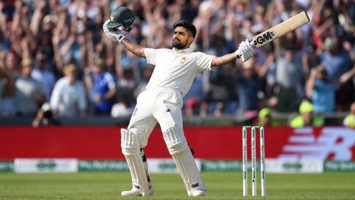 saadimalik22's tweet photo. Babar Azam has zero game awareness. First time seeing a top-order batsman gave most of the strike to the tailenders .🤡 https://t.co/ZlgRZG6Qf7