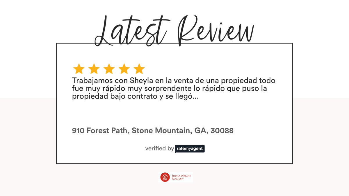 sheyla_wright's tweet photo. My latest  review in RateMyAgenthttps://rma.reviews/nf3x2cgwdurt★★★★★.
...
#ratemyagent #realestate #Virtual_Properties_Realtycom https://t.co/O4TMBQf4uy