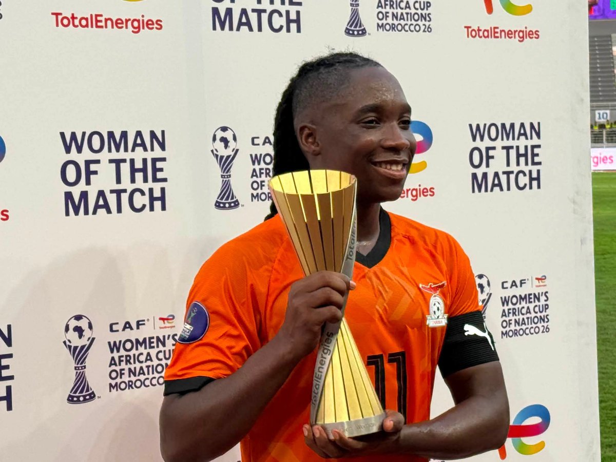 BarbraBanda11's tweet photo. A big win for the team, happy for the squad and everything we put in today. Well deserved win. A team win. 

Congratulations to Rachel Nachula for the history made today and Enelesi Phiri for scoring her tournament debut. 

Happy to have contributed a small part by scoring four goals and assisting one. 

This was for you Coach Bruce Mwape, Rest in Peace 🕊️. 

#BB11