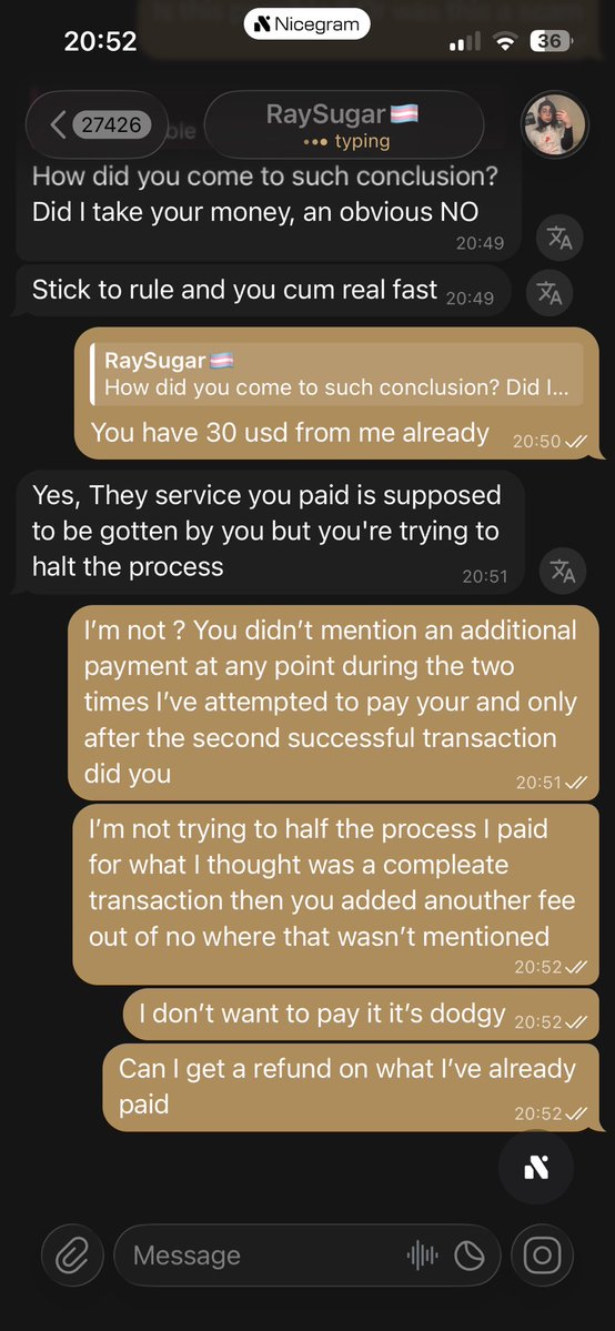 chronicaddicted's tweet photo. @fhoodfhood40 Scammer beware https://t.co/QAbs8sl8zt