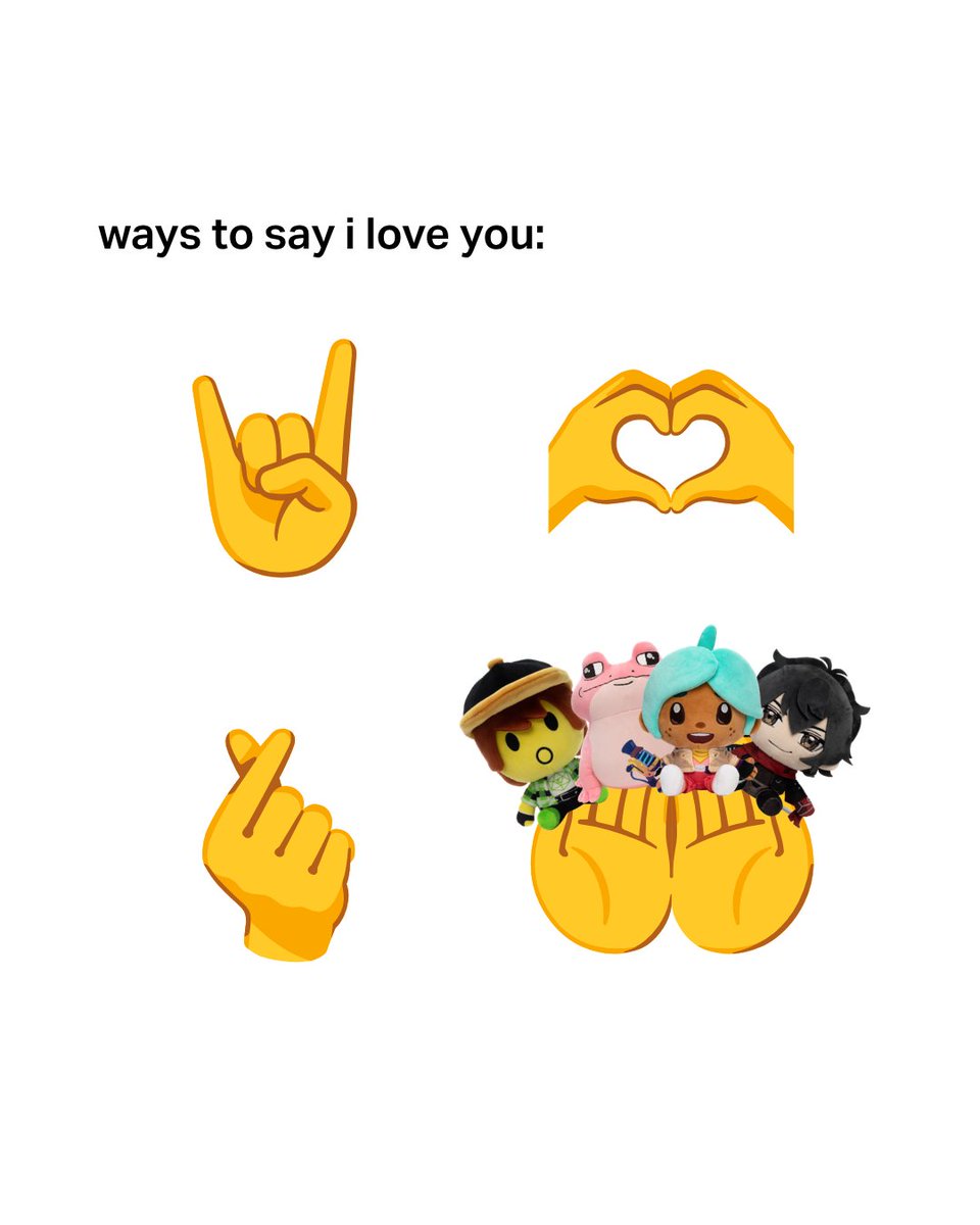 Makeship's tweet photo. tag someone whose love language is plushies 🧸🥹 https://t.co/8QdtWXXkzB