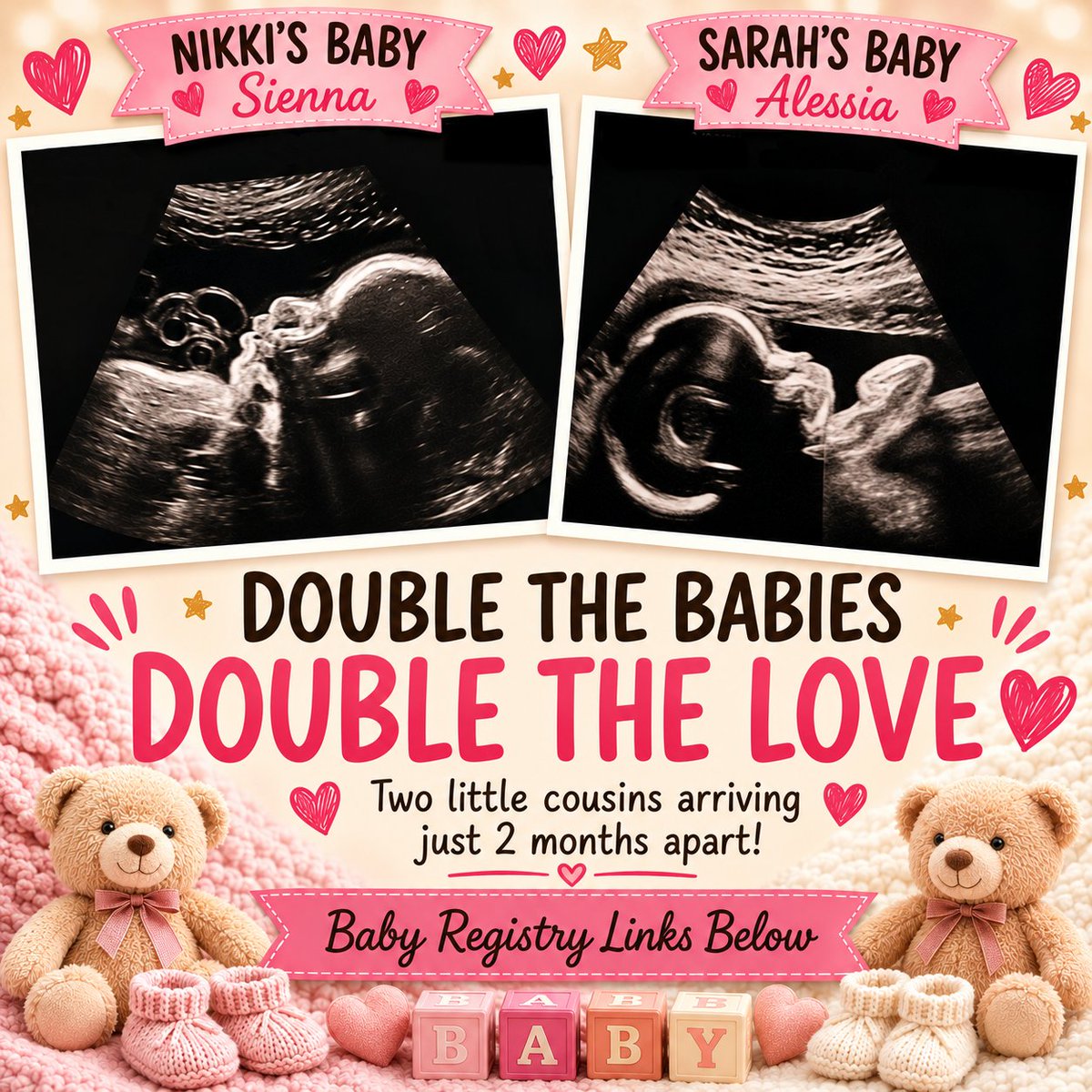 SdOutOfMyLane's tweet photo. And double the expenses!

If anyone can help these mamas, they would really appreciate it.
#mutualaidneeded #supportsinglemoms #babyregistry #prolife #pregnant #chooselife

https://t.co/byDGzxdqcT

https://t.co/kyjkMl4w31 https://t.co/O0dRU5jLAs