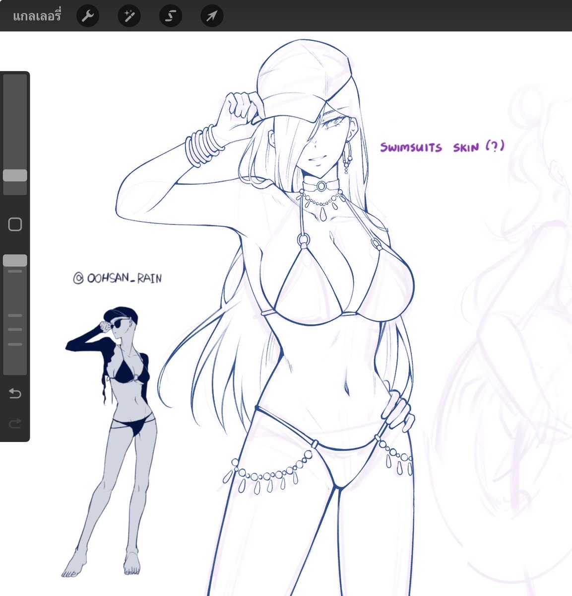 allu4e's tweet photo. wip 🔥❄️👙 https://t.co/c2qU4eAl2Z