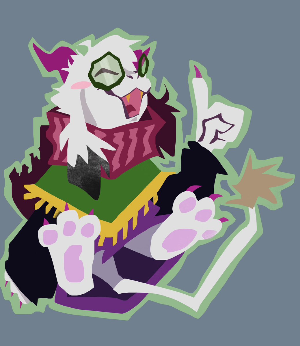Fulltimecactus's tweet photo. I can’t stop drawing Ralsei, but I don’t think I want to stop 
#deltarune #ralsei https://t.co/V8jBIWMNjE