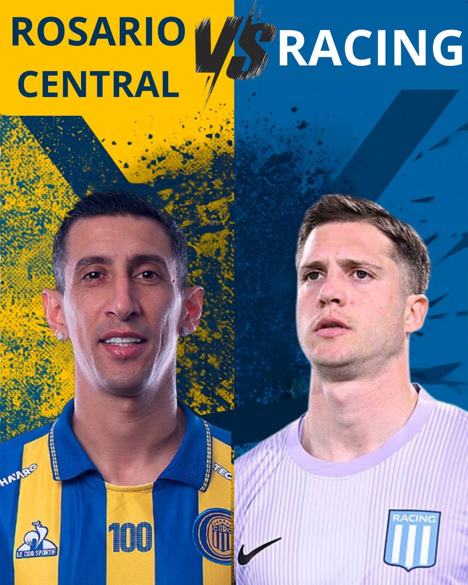 AMFUTBOLARG's tweet photo. 🏆 #TorneoClausura2026 
🆚 #RosarioCentral vs #RacingClub
📅 Martes 28 de julio
🗓️ Fecha 2
🕖 21:15
🏟️ Gigante de Arroyito
👨‍⚖️ Árbitro: Hernán Mastrángelo
🖥️ TV: TNT Sports https://t.co/0MvJpx6QCM