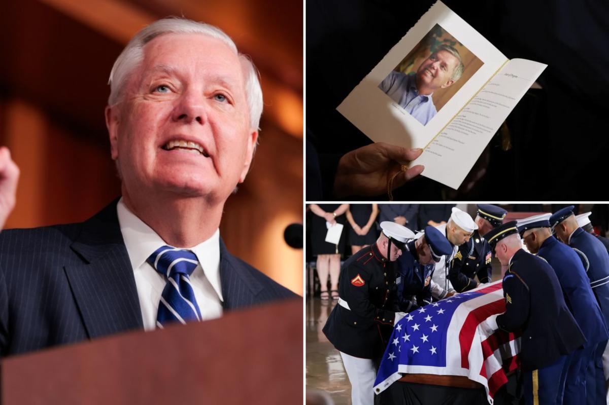 nypost's tweet photo. Pentagon aims to rename major US air base after Lindsey Graham https://t.co/jC0t6UP5xn https://t.co/R5Vyi3gygi