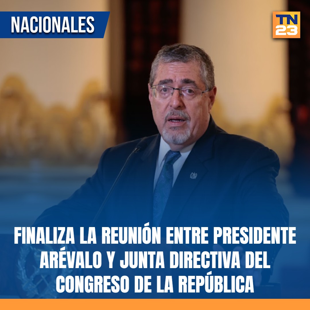 TN23NOTICIAS's tweet photo. 🚨 #Finaliza la #reunión entre #presidente #Arévalo y #JuntaDirectiva del #CongresoDeLaRepública ➡️ https://t.co/foLBCJR1Zk https://t.co/DbXcXPRjH7