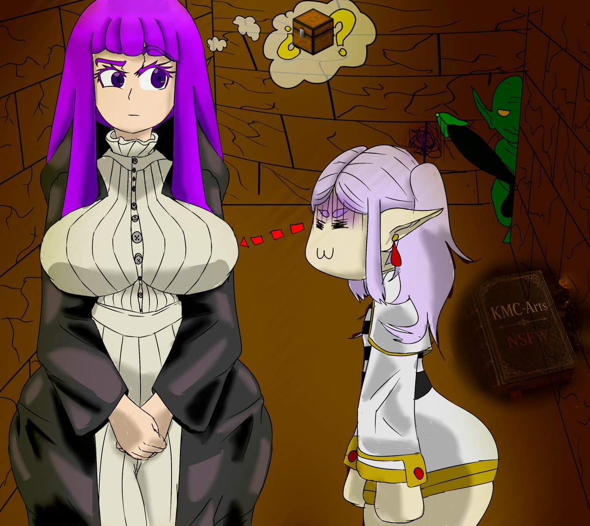 PervHeroMaster's tweet photo. Frieren está envidiosa de los pechos de Fern
#nsfw #fanart #Anime #funny https://t.co/v6tzUknDEq