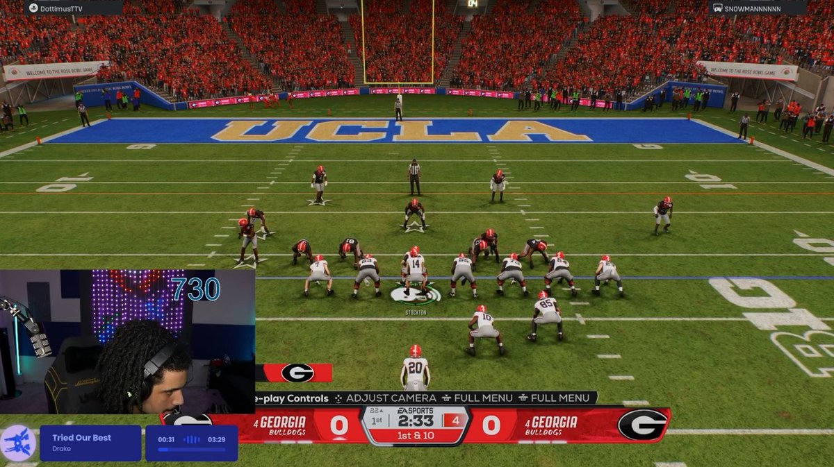 Henry773_'s tweet photo. There's an infection in our Football gaming community! Every player is calling some form of Power/Iform Hulk and running  the ball every play . https://t.co/DlNbNh3fa0