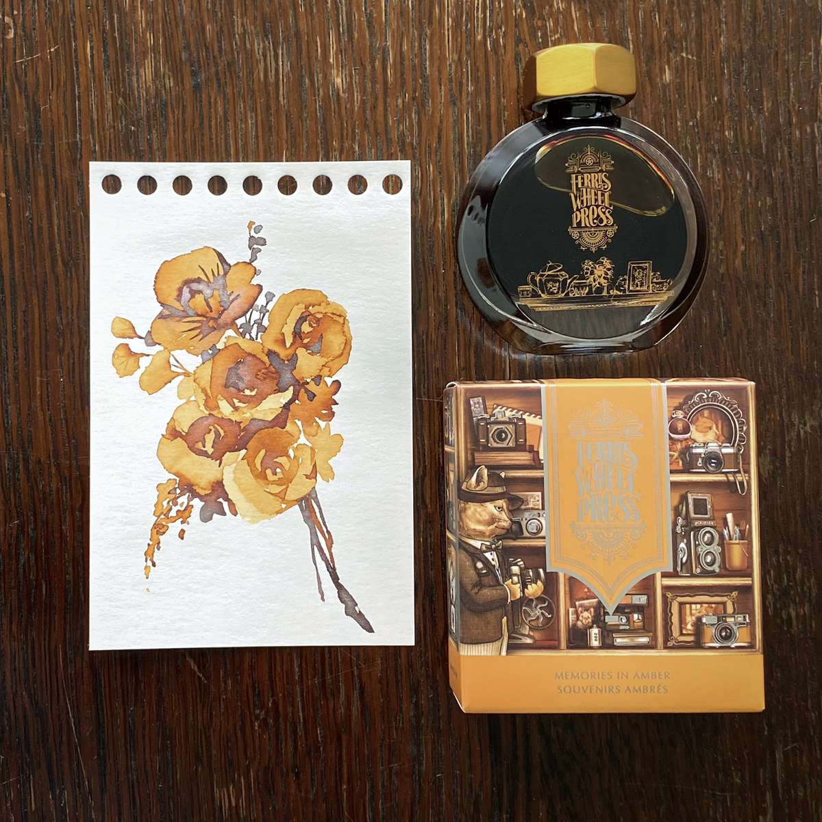 sarayan24's tweet photo. 2026年8月7日（金）発売   

Memories in Amber（メモリーズ イン アンバー） 

赤み感じるセピアにシルバーのシマーラメがシャッターを切る瞬間の輝きの��うです✨
 
#ferriswheelpress 
#フェリスホイールプレス https://t.co/uWk0g3AWsM