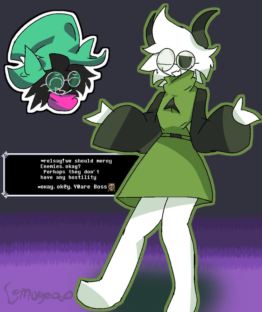 mogeOwO's tweet photo. relsay #relsay #deltarune #ralsei https://t.co/GsN89qfCM2