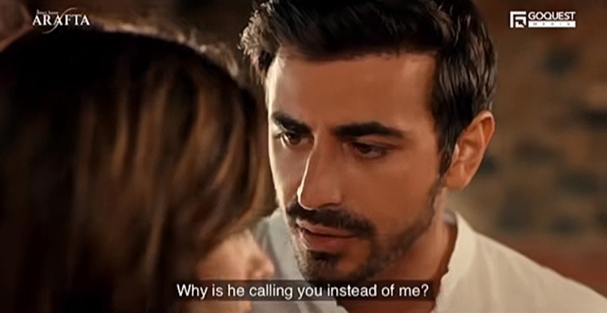 scoobydooo008's tweet photo. This is not possessiveness. Ateş wasn't trying to control Mercan, he was questioning Hazar's intentions. His first reaction wasn't "Don't talk to him," but "Why is he calling you instead of me?" That's suspicion, not insecurity. And Ep 3 proves his instincts were right.

#Arafta https://t.co/NViacEOWW9