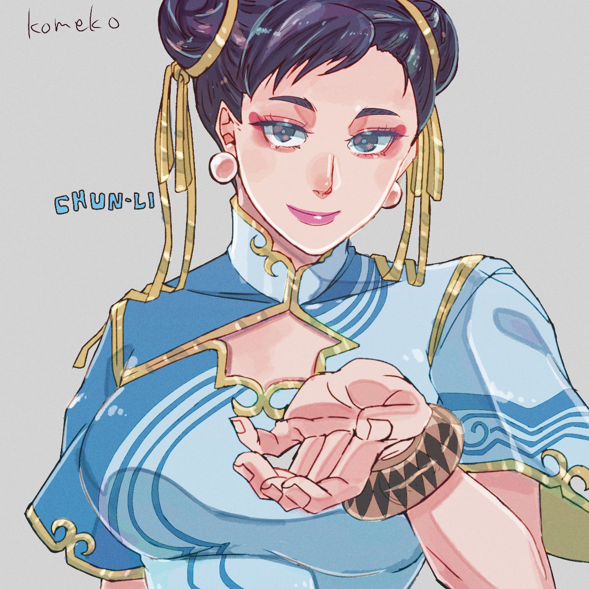 QRaEUA9jvcdpwOa's tweet photo. スト6春麗完成💙💙 https://t.co/qyCcmh6joW